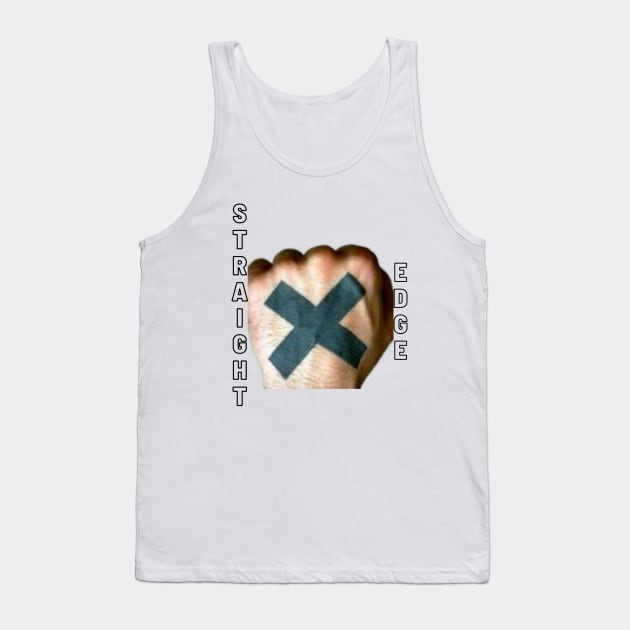 Straight Edge Xed Up Hand hardcore Tank Top by Scream Therapy